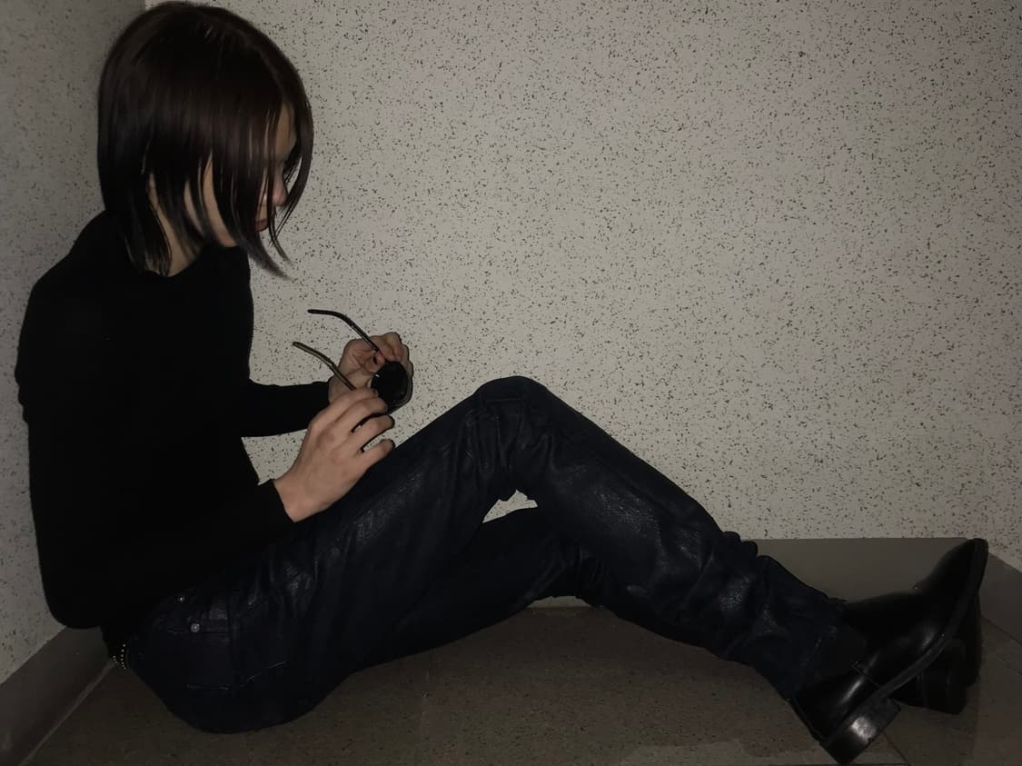 dior homme mud coating jean 상품이미지3