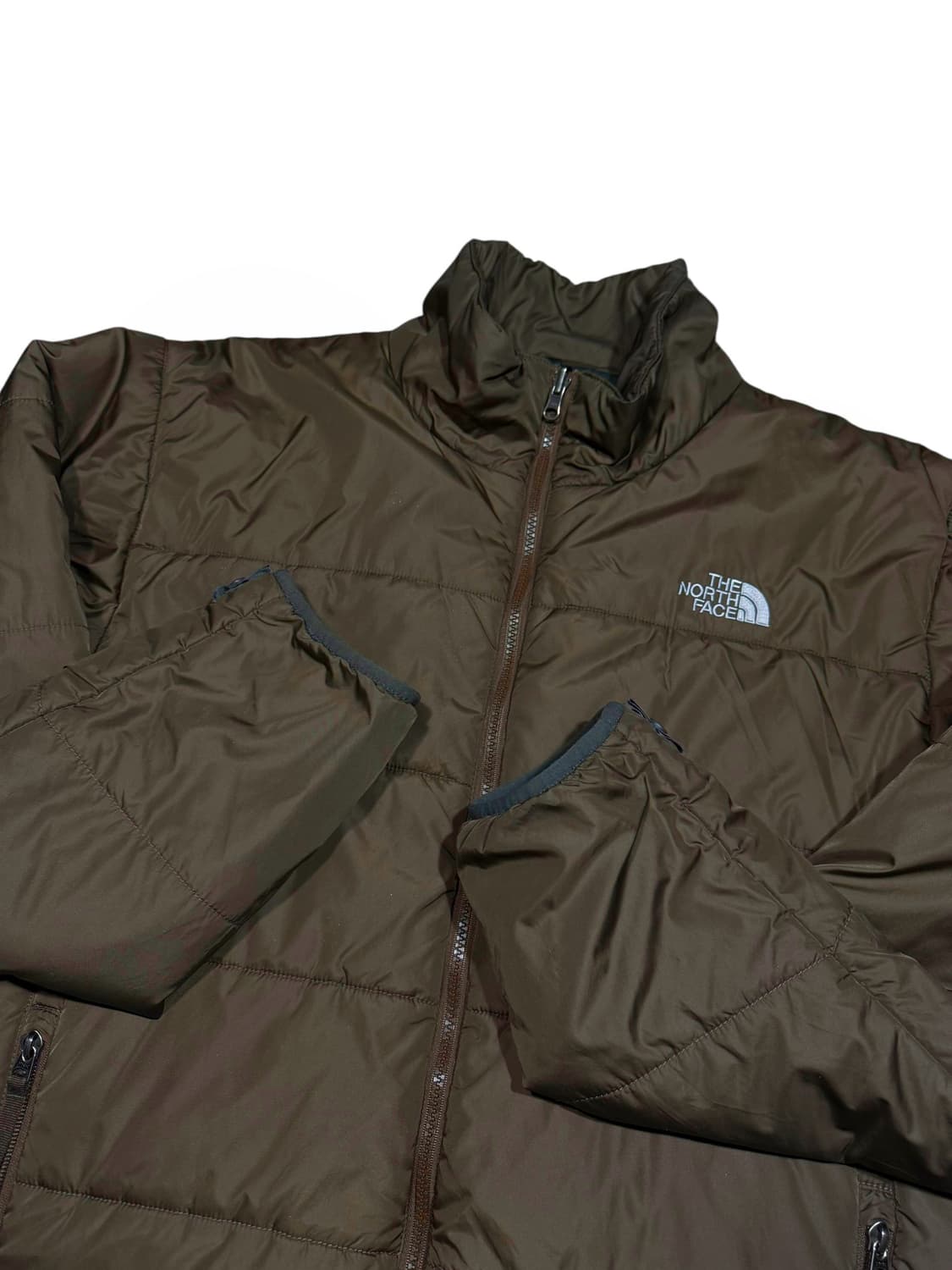The North Face 노스페이스 브라운 경량패딩 상품이미지2