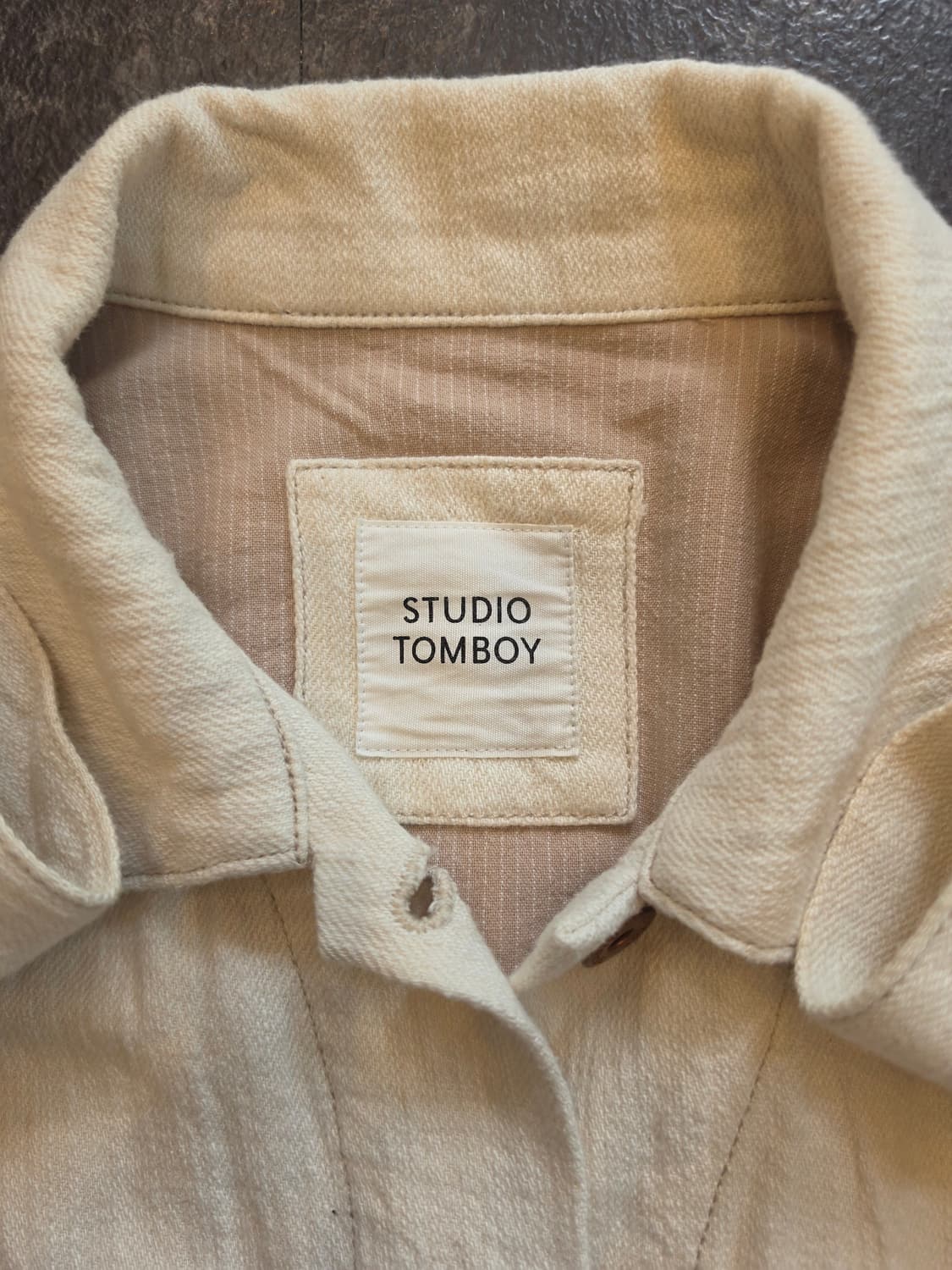 [스튜디오톰보이] 아이보리 자켓  F 상품이미지2