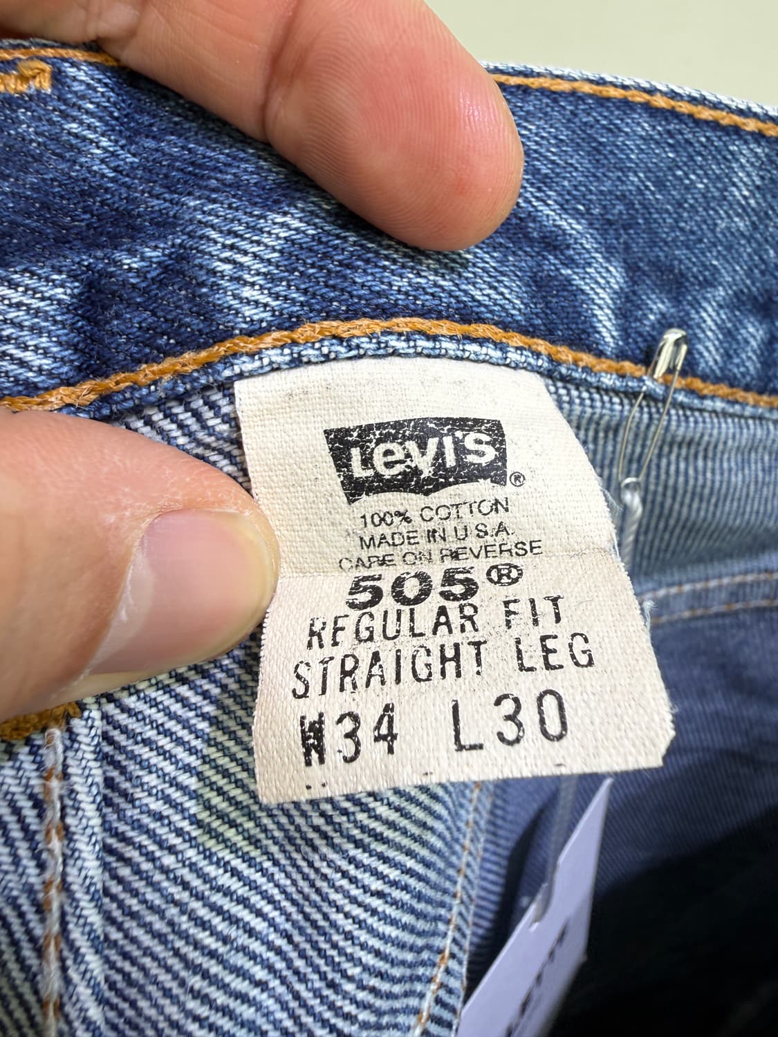 00's LEVIS 505 (Made in USA)  상품이미지8