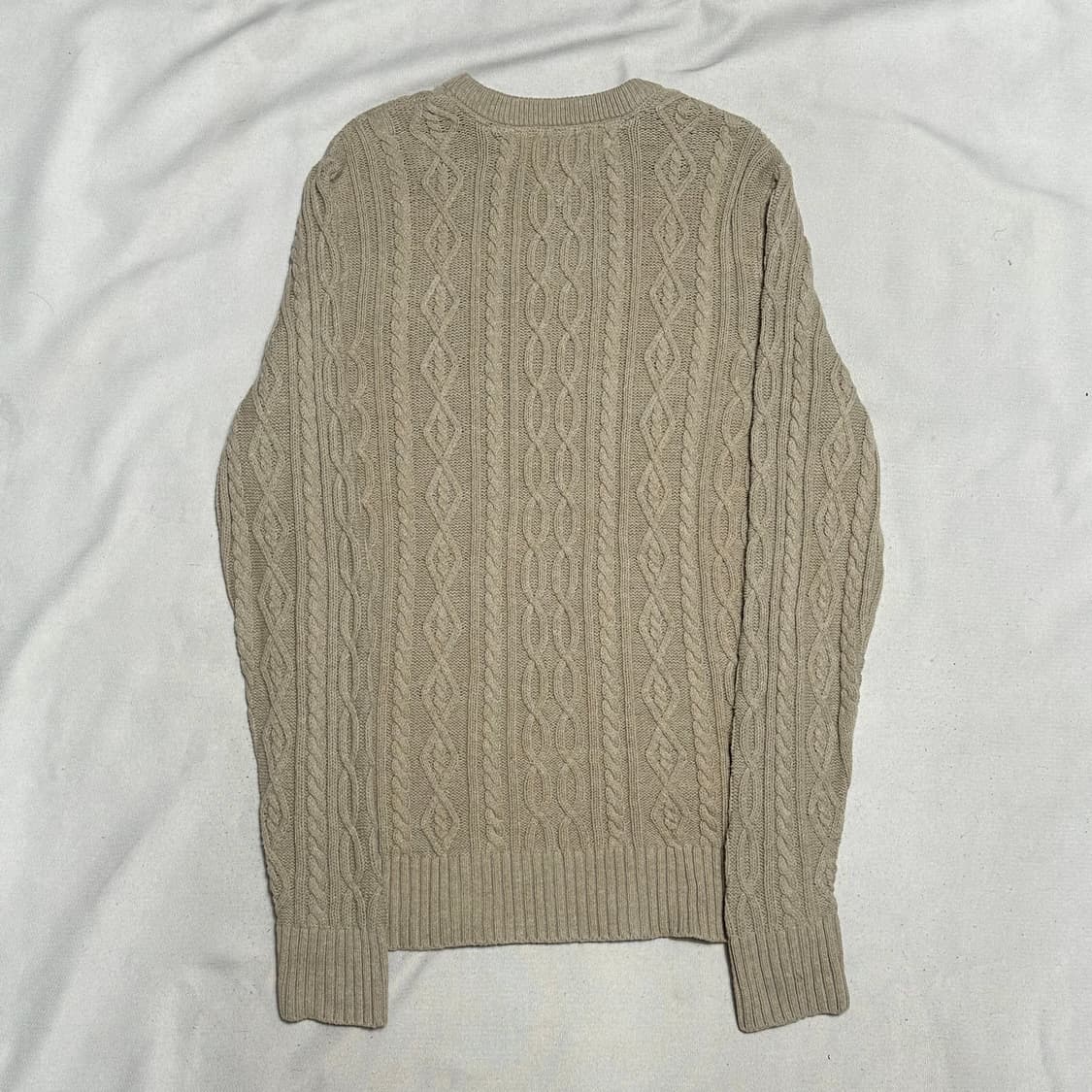 L 타미힐피거 케이블 라운드넥 니트 상품이미지3