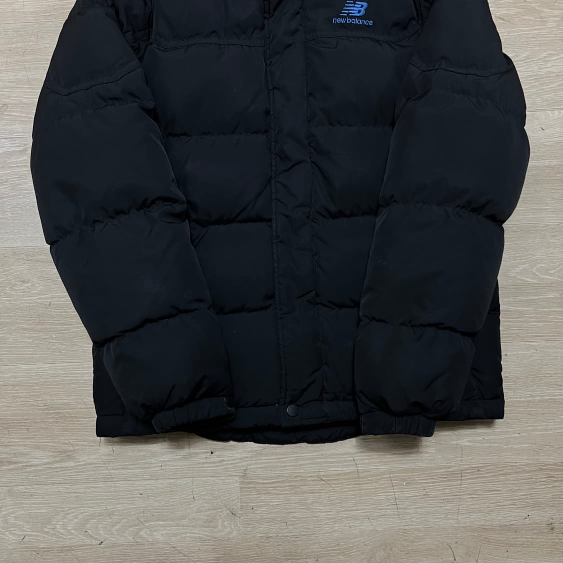 뉴발란스 덕다운 후드 숏패딩 점퍼 [블랙] S/90 상품이미지3