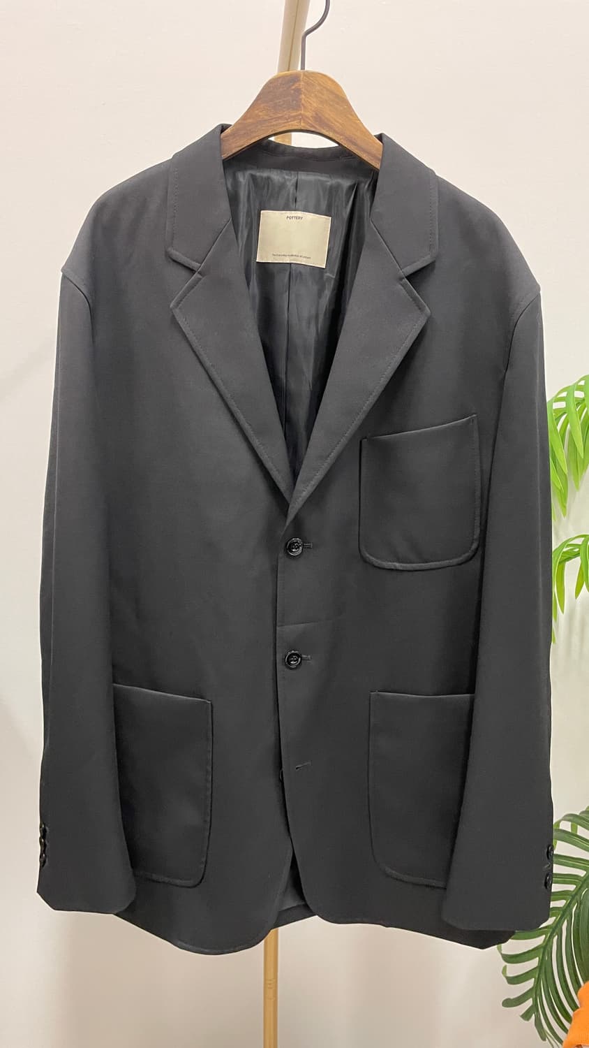 POTTERY(포터리) 울자켓3사이즈(블랙) 상품이미지1