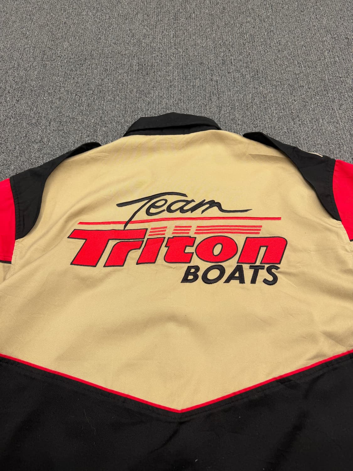 XL) Triton Boats 빈티지 반팔 피싱셔츠 상품이미지5