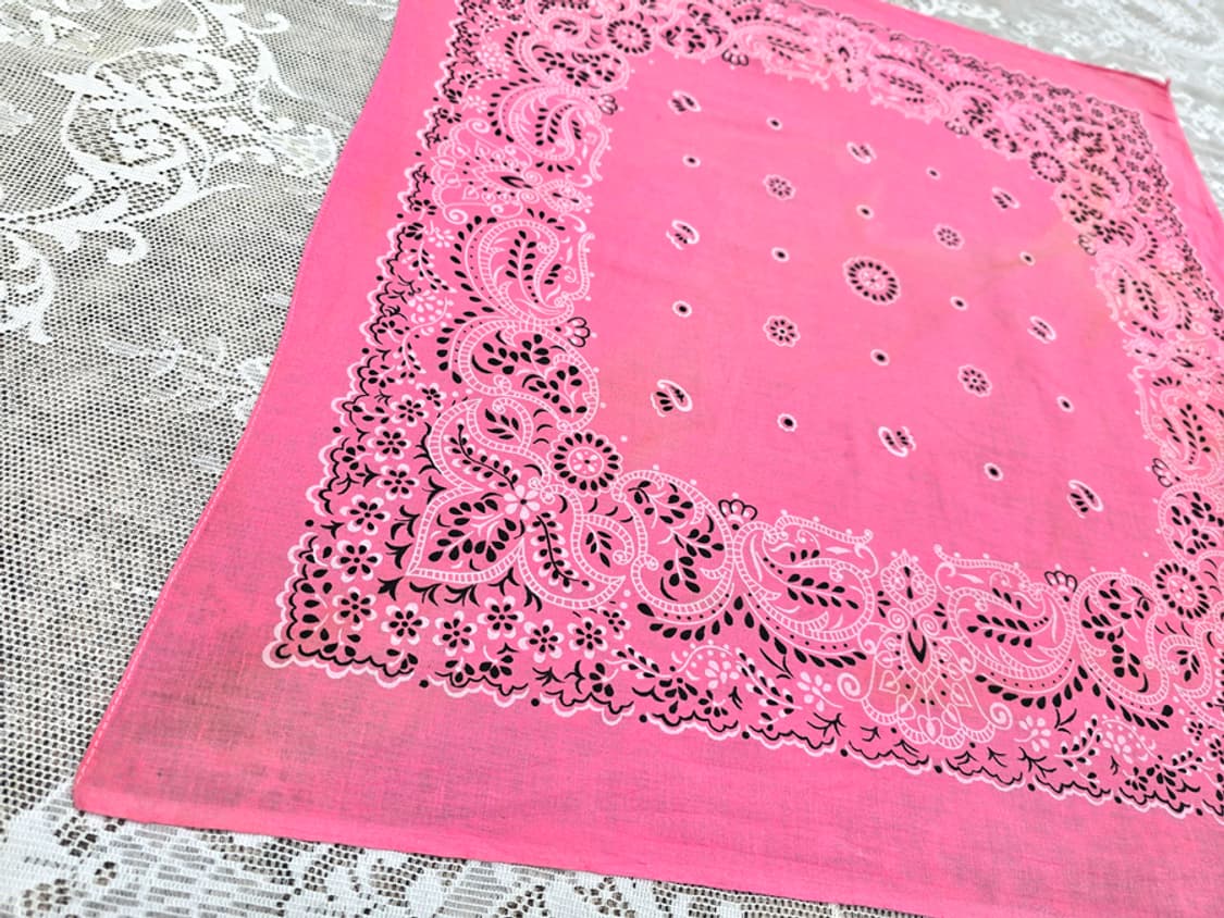 70s 페이즐리 반다나 셀비지 상품이미지2