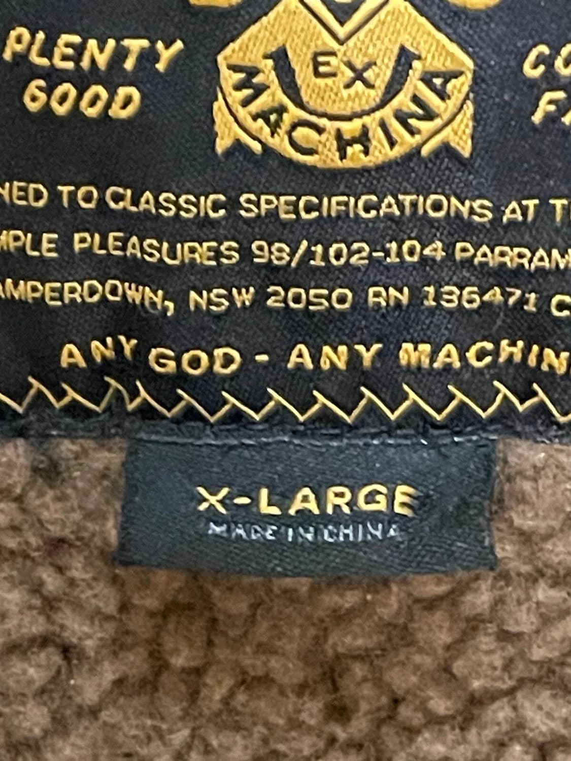  데우스 엑스 마키나 셰르파 안감 재킷 상품이미지4