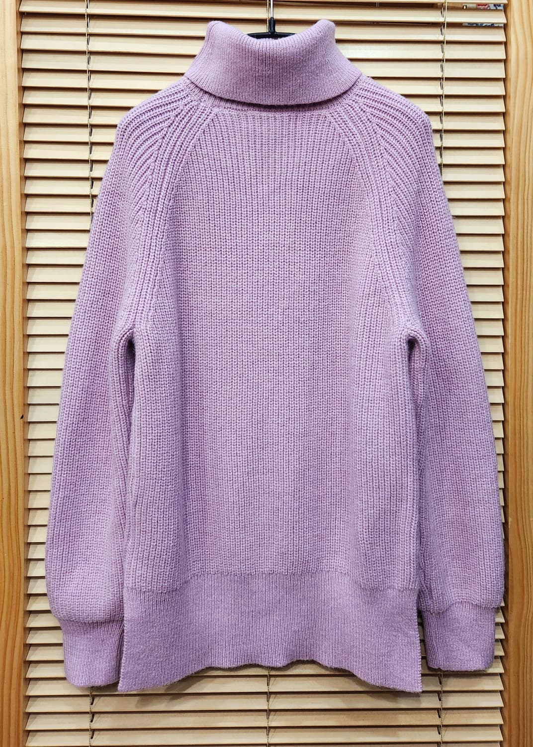 (새상품)에고이스트 장식포인트 터들넥니트55 상품이미지3