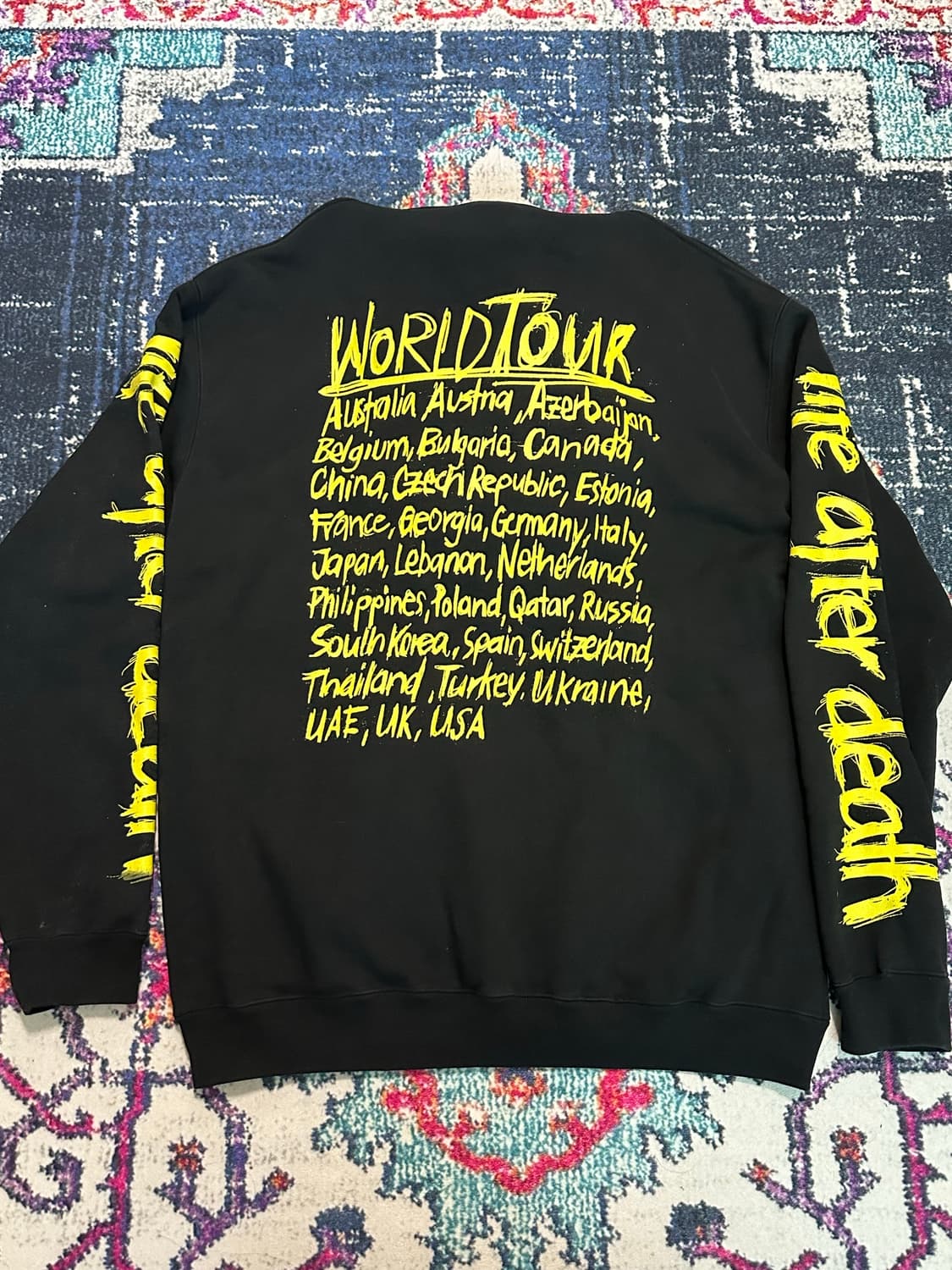 (베트멍) Vetements World wide hoodie 상품이미지1