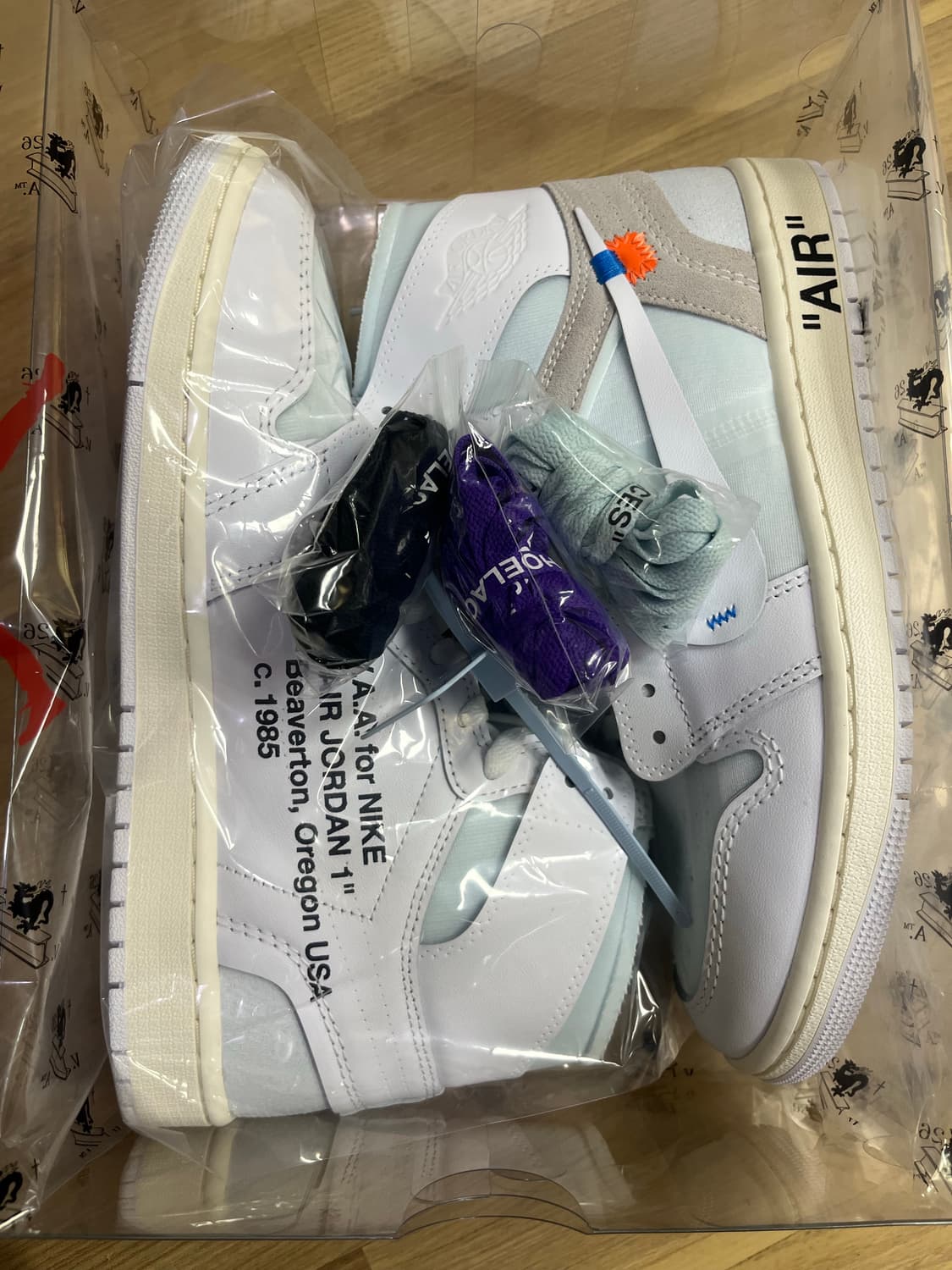 나이키 조던 1 버질아블로 vaa 알레스카 aleska 280사이즈 상품이미지1