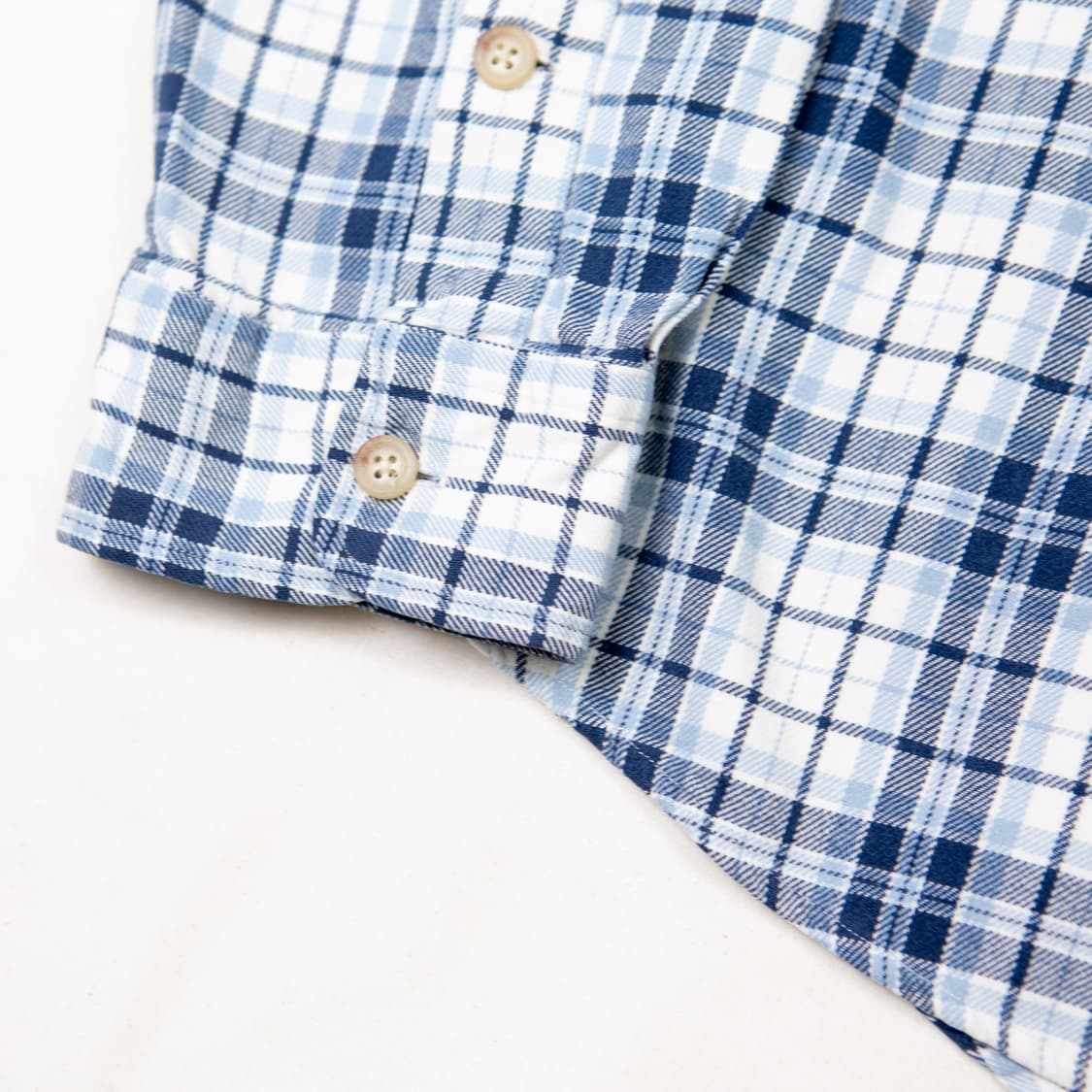 폴로 랄프로렌 블루 플란넬 코튼 워크셔츠 상품이미지5