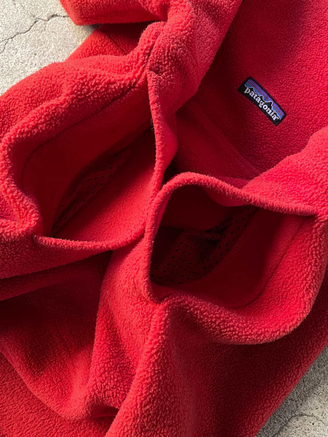 00s Patagonia Marsupial Red Zip-up 상품이미지8