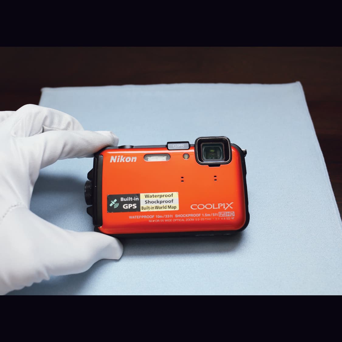 레어<A+급><한글>니콘 쿨픽스 aw100 오렌지 빈티지 디카 상품이미지8