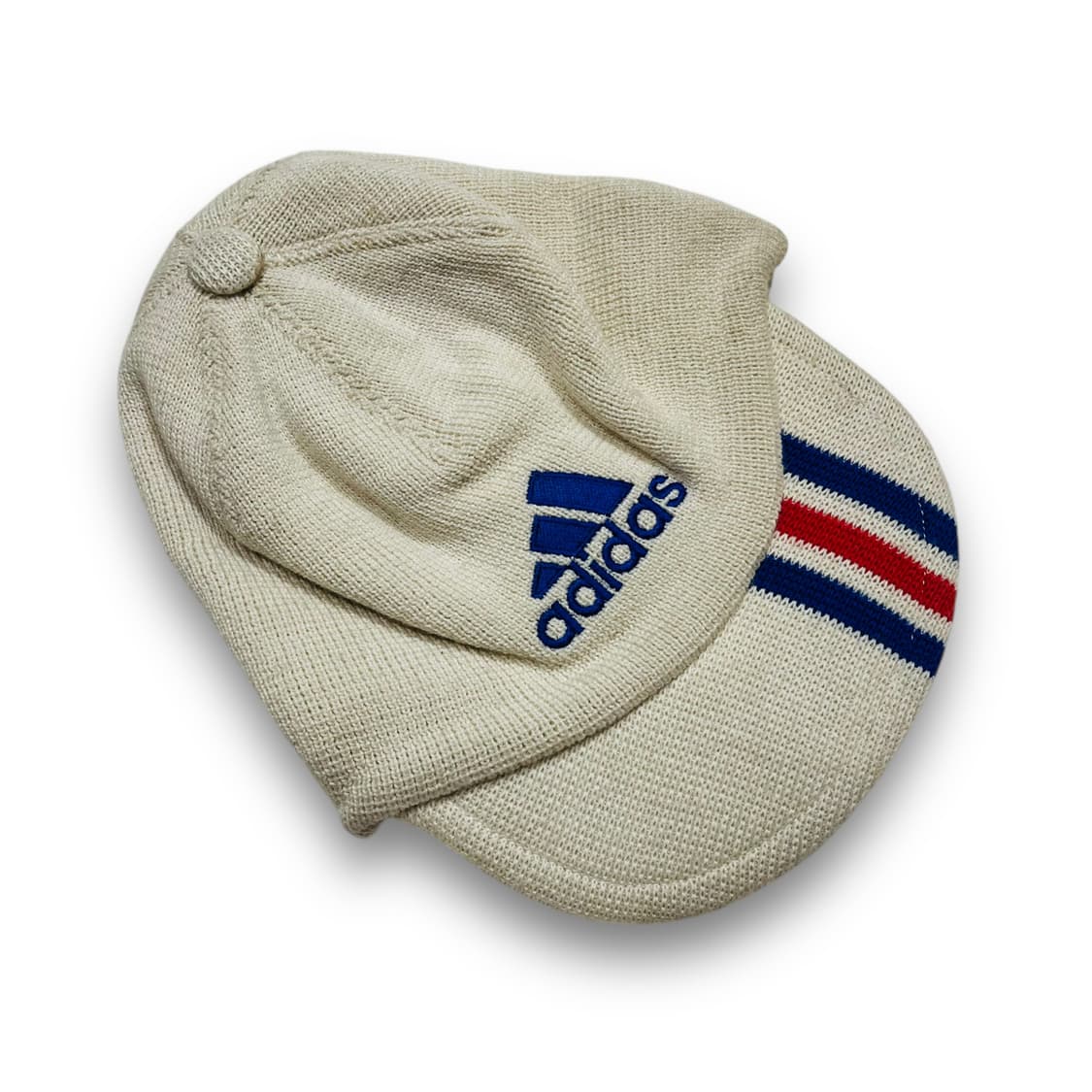아디다스 올드스쿨 힙합 삼선 로고 울 빈티지 모자 상품이미지3