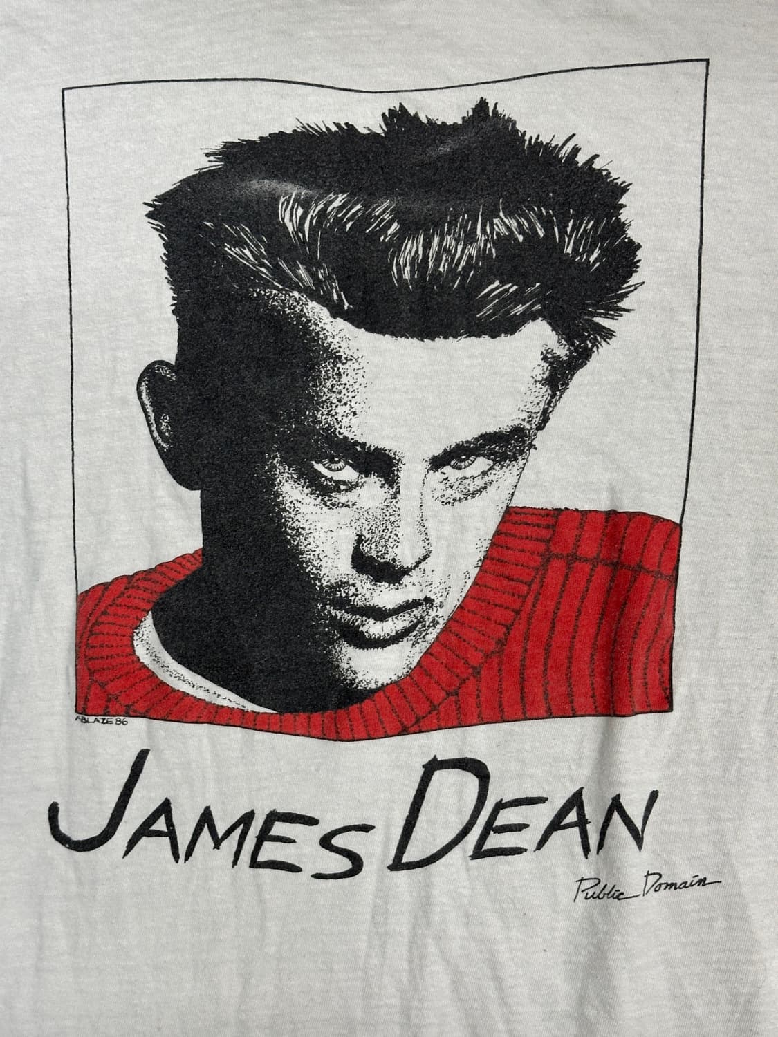 80s James Dean 티셔츠 L 상품이미지3