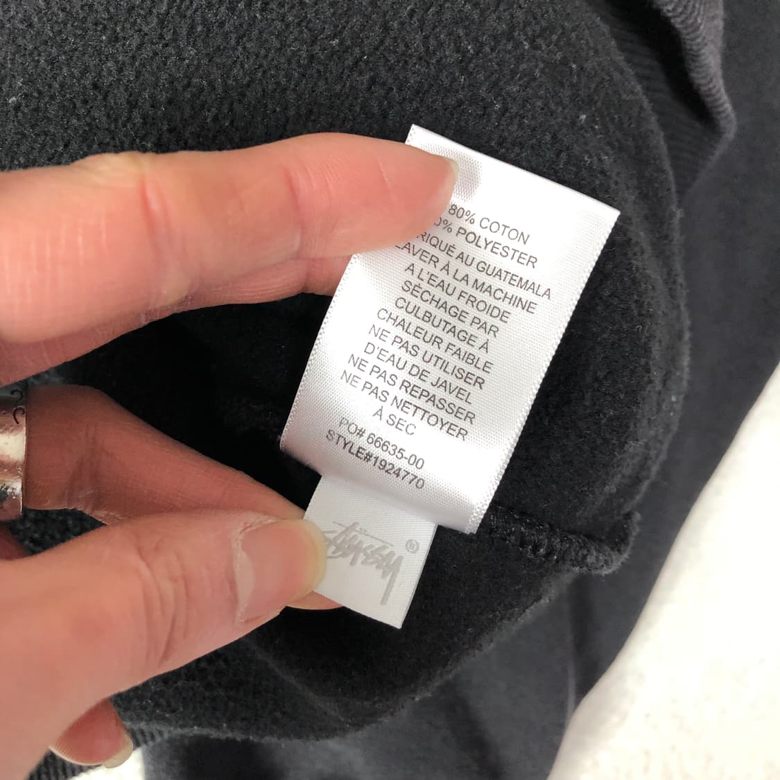 스투시 라이온 후드티  상품이미지7