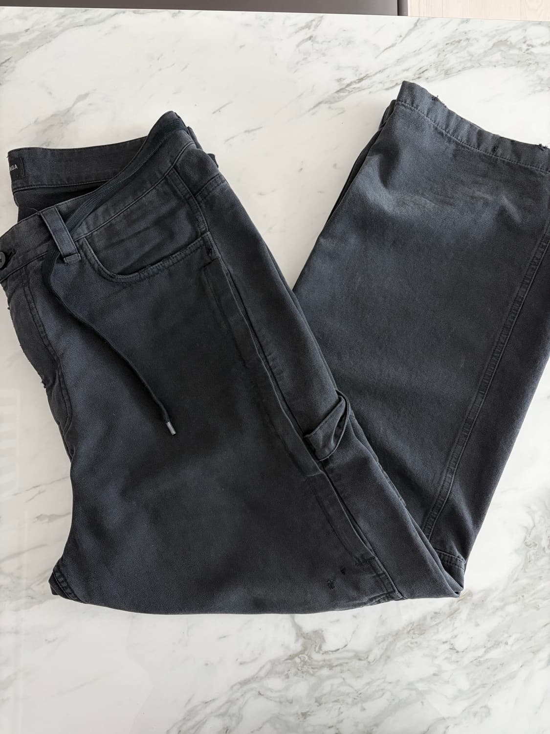 발렌시아가 스케이터 크롭 카펜터 워크팬츠 S 상품이미지1