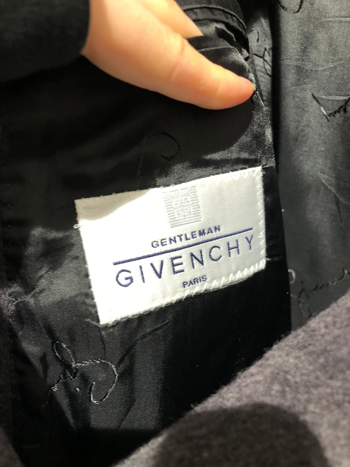 [9455]Givenchy dark gray cashmere blazer 상품이미지4