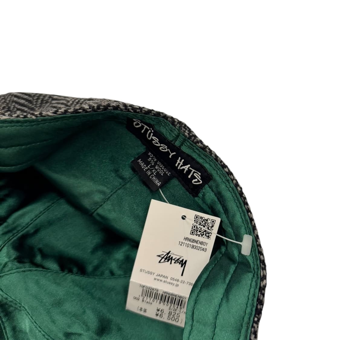 스투시 00's 헤링본 뉴스보이캡 그레이 상품이미지9