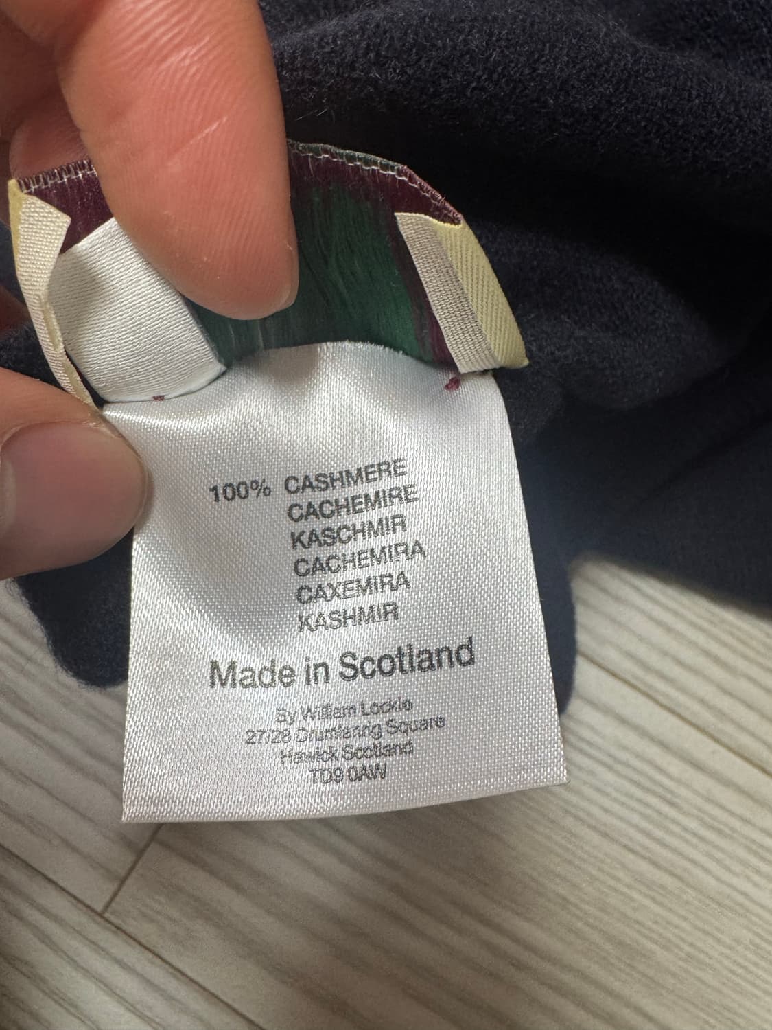 윌리엄로키 캐시미어 폴라 상품이미지5