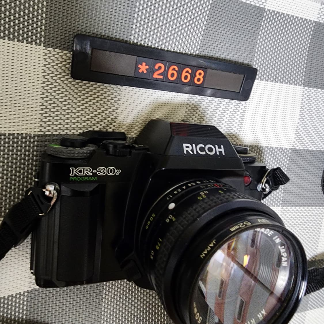 리코 KR-30SP 슈퍼 필름카메라 블랙바디 상품이미지2
