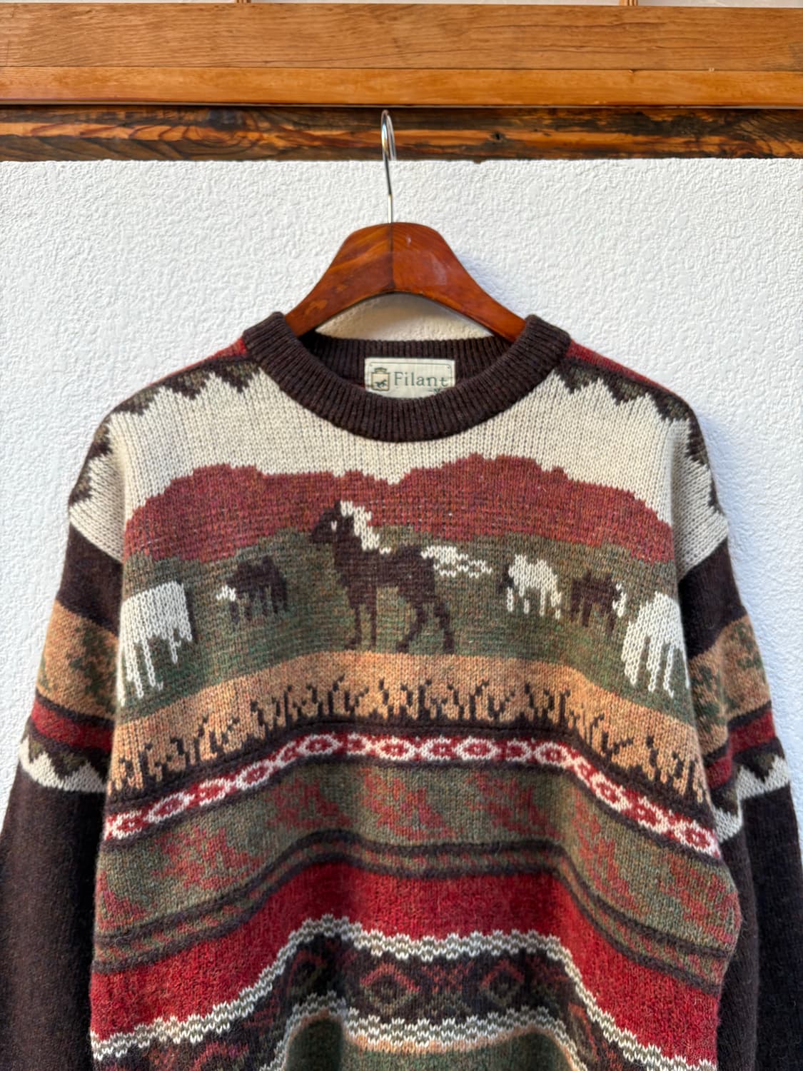 자수 울 니트 상품이미지5