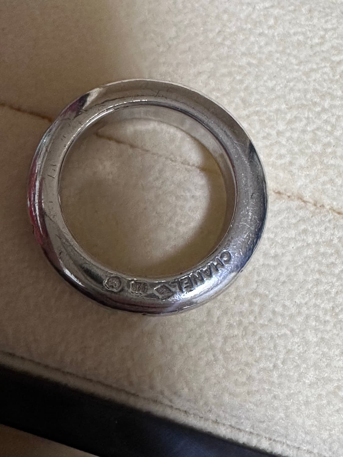 샤넬 실버925반지 상품이미지3