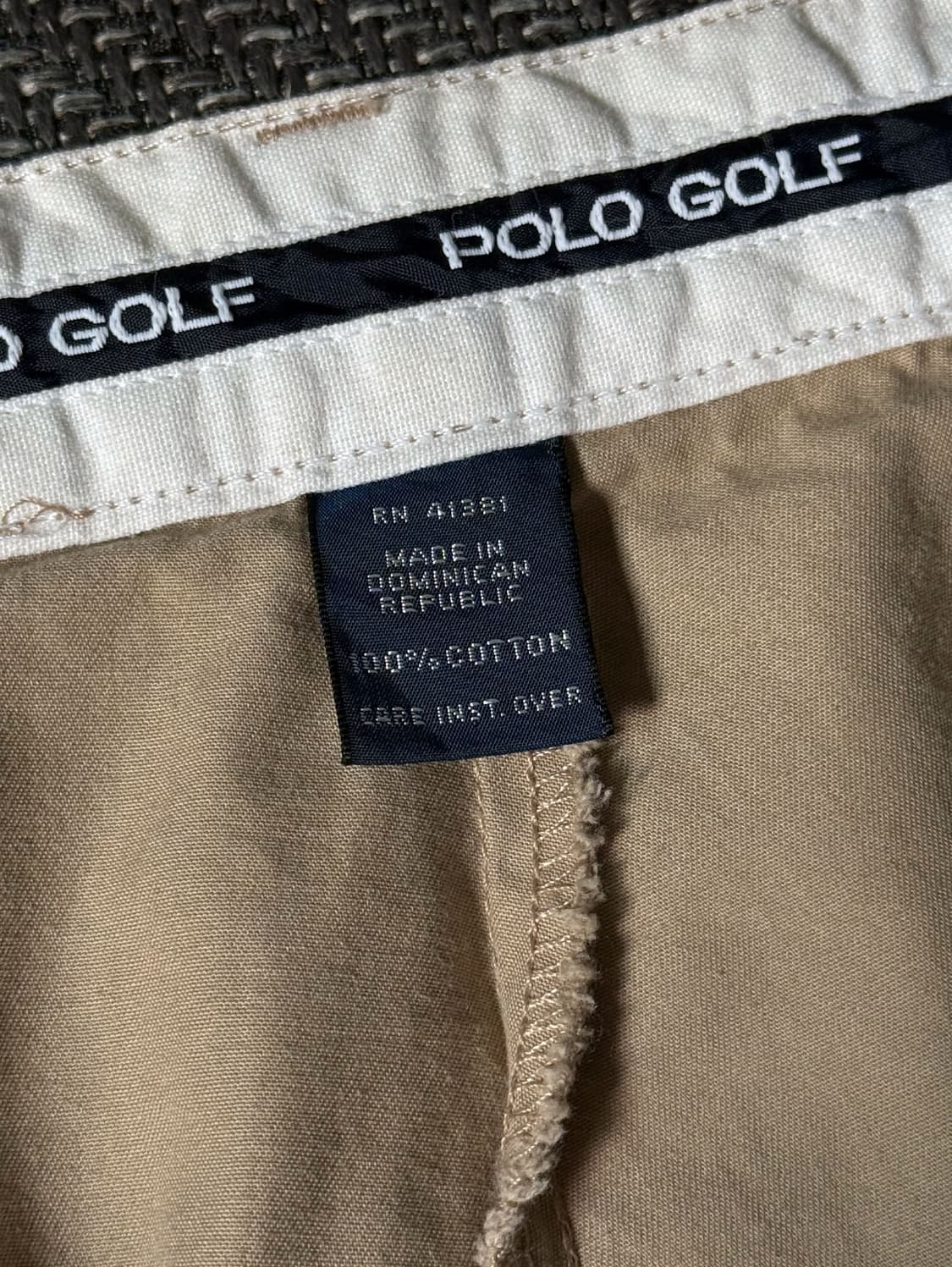 (38) 90s 폴로 랄프로렌 골프 클래식 플리츠 치노 팬츠 상품이미지4