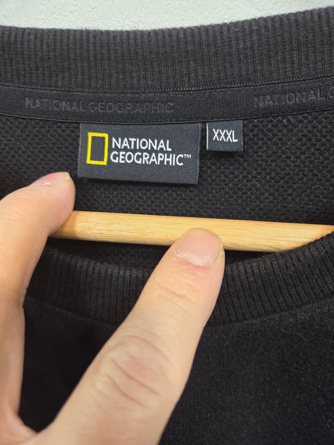 내셔널지오그래픽 소매포켓 약기모 맨투맨 xxxl 상품이미지6