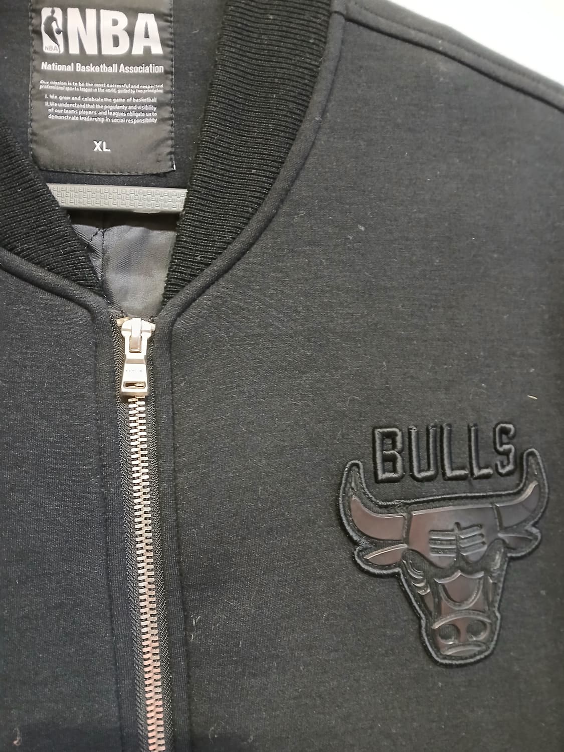 NBA 시카고 불스 블랙 점퍼 XL 상품이미지2