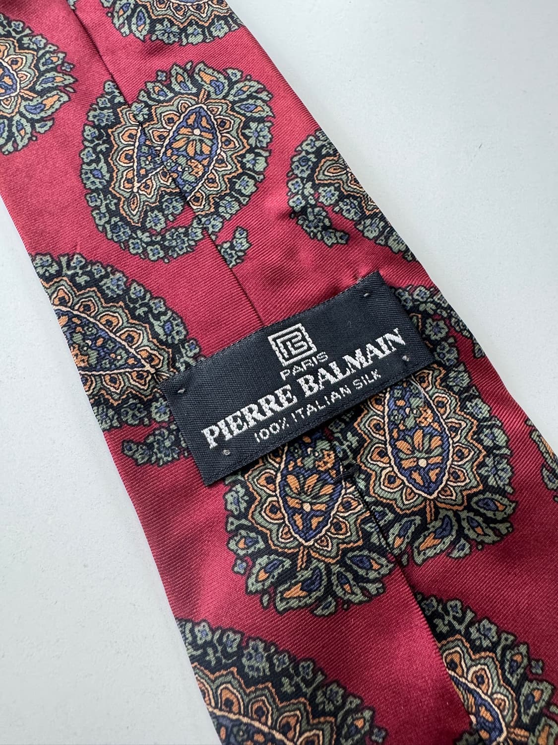 발망(PIERRE BALMAIN) 실크 넥타이 9.5cm 상품이미지6