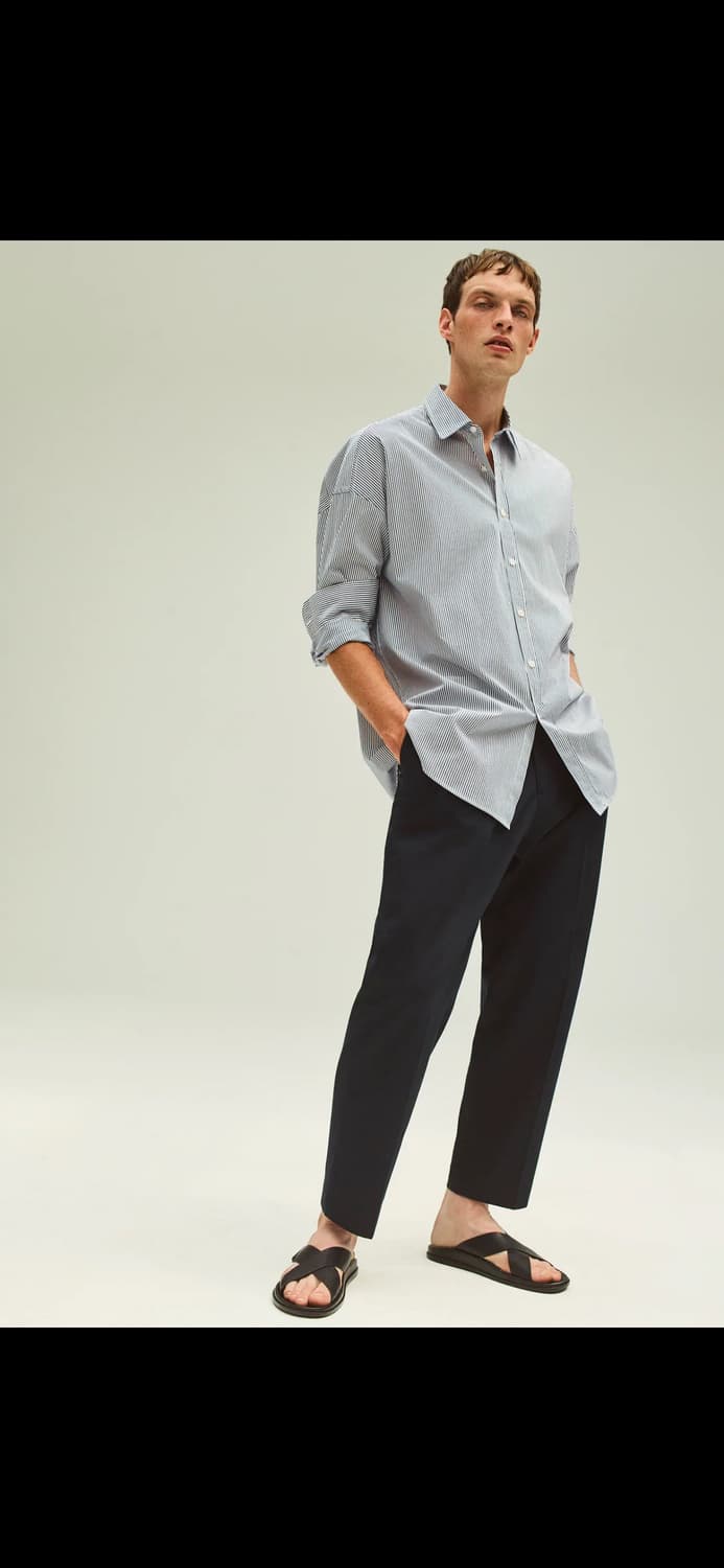 자라 스트라이프 셔프 상품이미지5