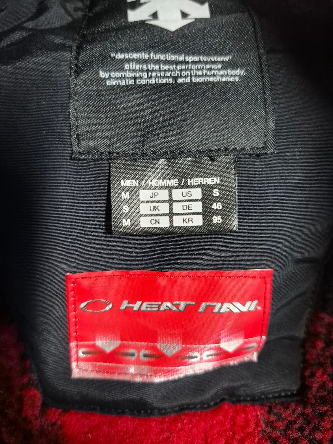 데상트 캐나다 스피드 스케이팅 롱패딩 오버핏 남성 상품이미지5