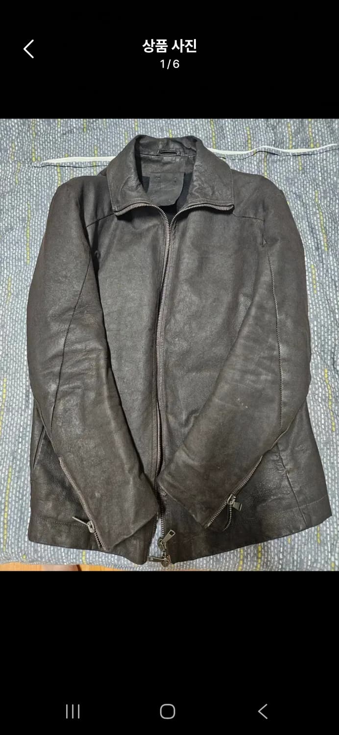 10sei0otto 텐세이오또 가죽자켓 (L) 상품이미지1