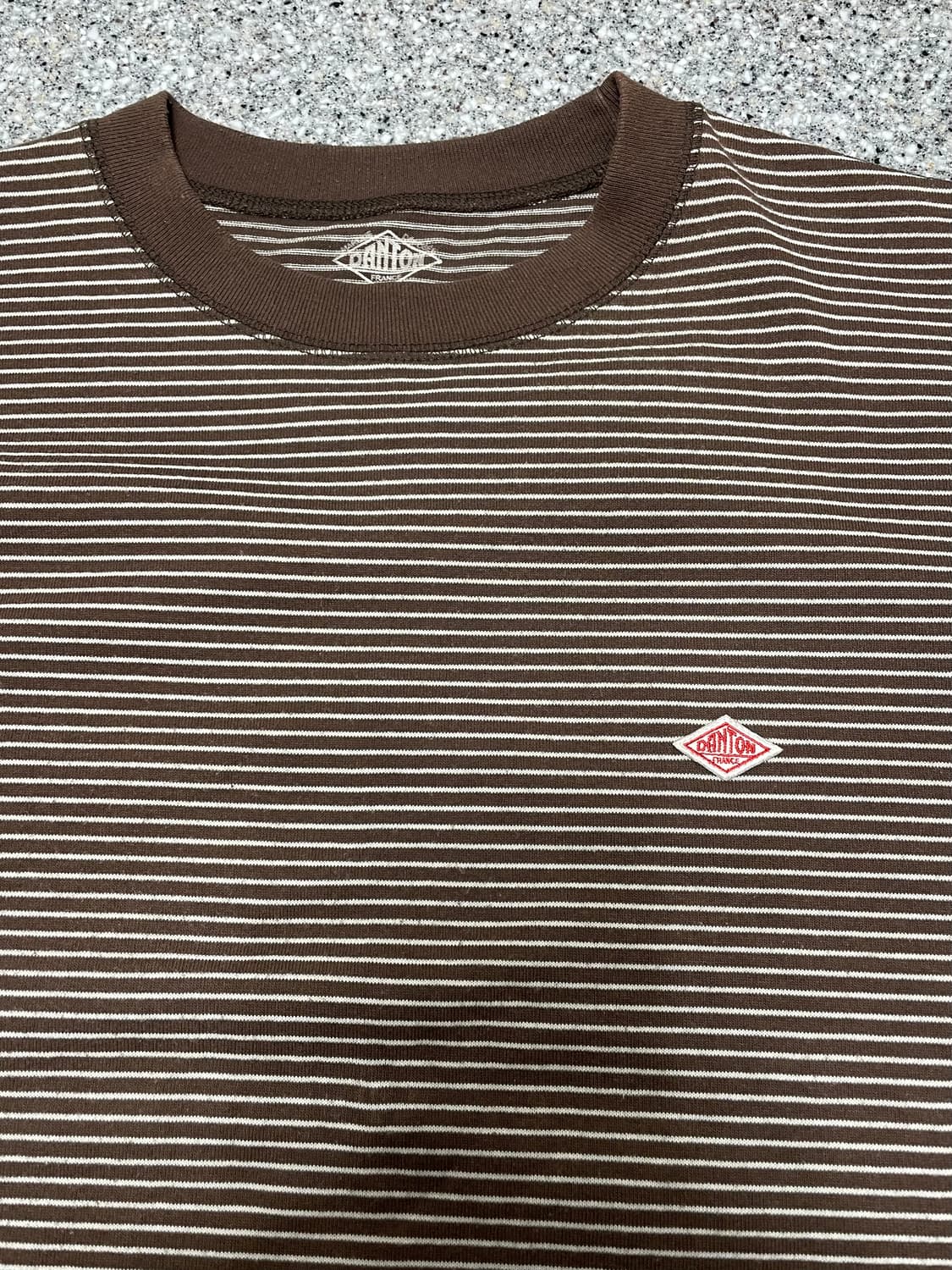 단톤 스트라이프 긴팔 보더티 사이즈 XXL 상품이미지2