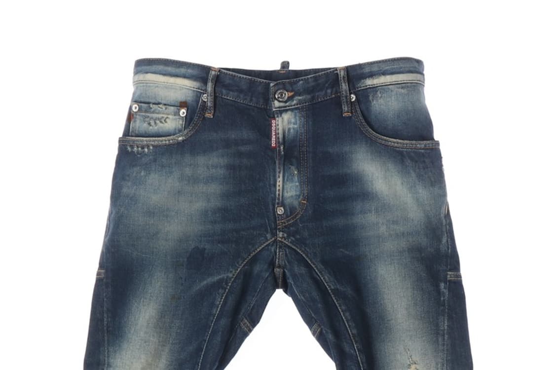 디스퀘어드2 타이디 바이커 진 페인팅 데미지 워싱 48 상품이미지3