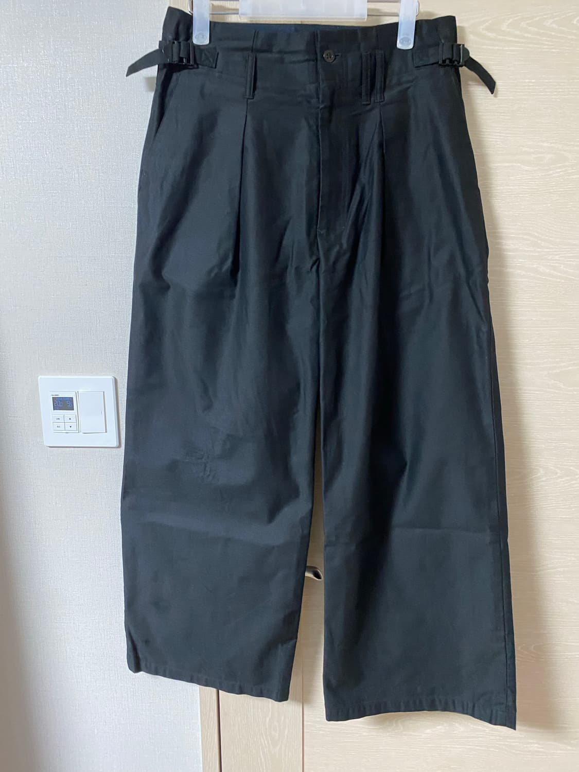 [1] 안셀름 몰스킨 팬츠 블랙 상품이미지2