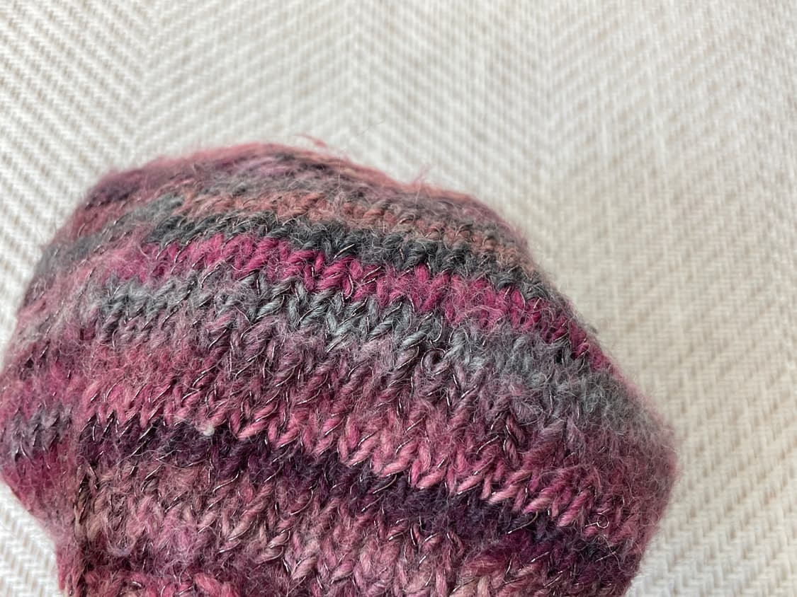 케이코 케이 멜란지 니트 비니 J03672 상품이미지3