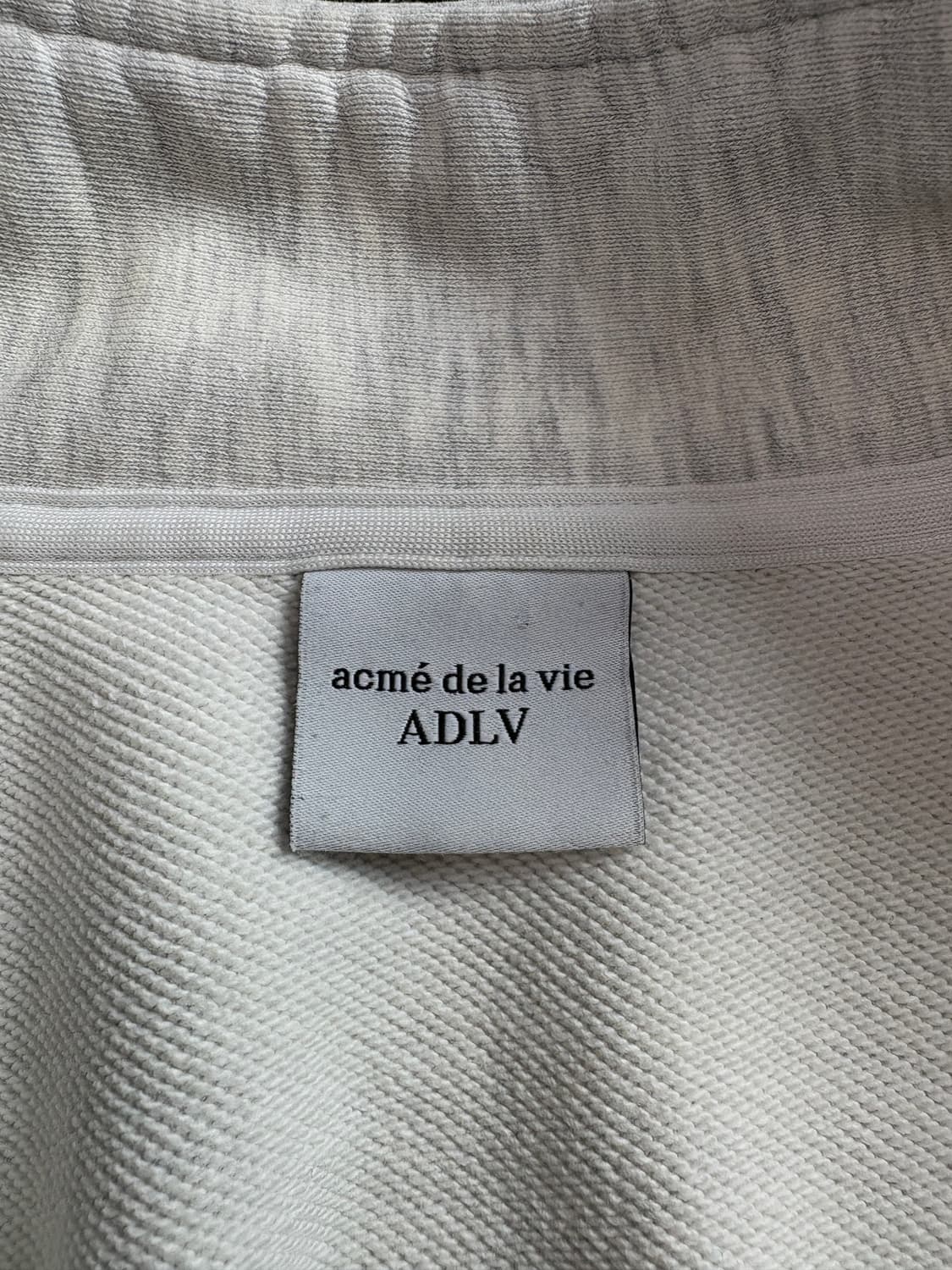 아크메드라비 빅로고 스웻 반집업 3762 상품이미지4