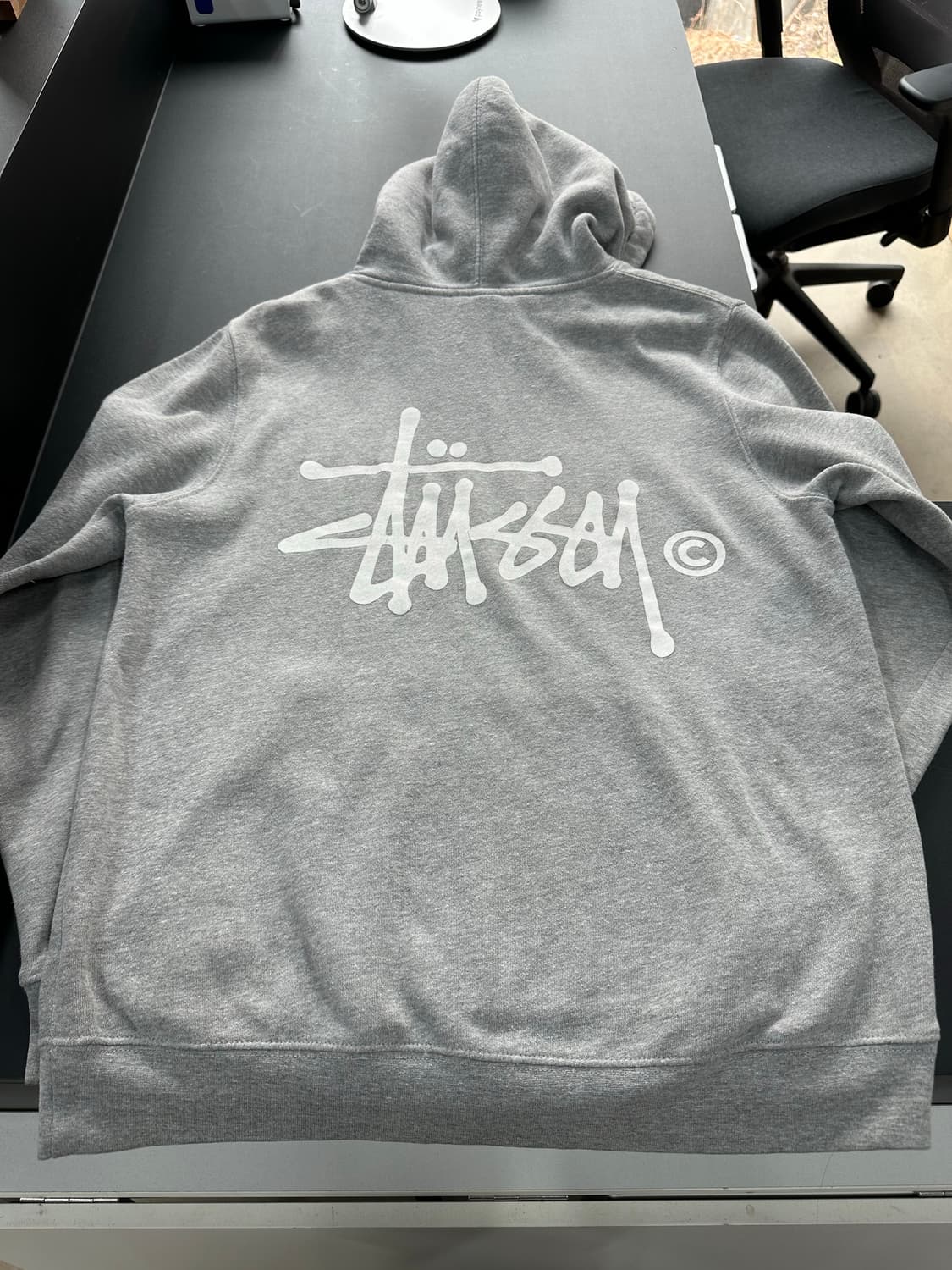 스투시 스탁 백로고 후드티 상품이미지5