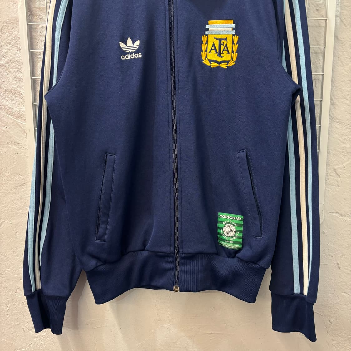 아디다스 아르헨티나 핸드 오브 갓 트랙탑 져지 M 상품이미지4