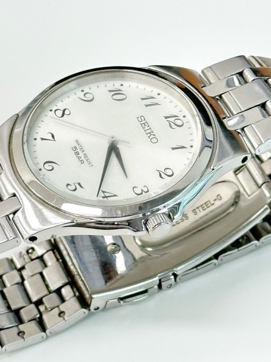 seiko / 세이코 클래식 라운드 드레스 쿼츠 남성 시계 상품이미지5