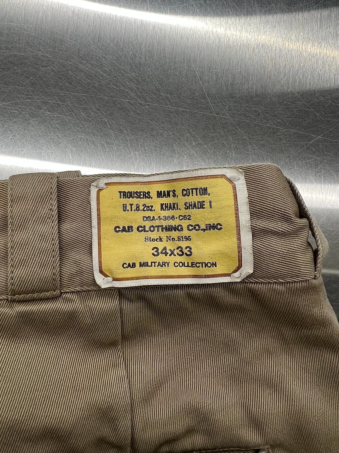 버즈릭슨 재팬 오리지널 베이지 배기 치노 팬츠 상품이미지8