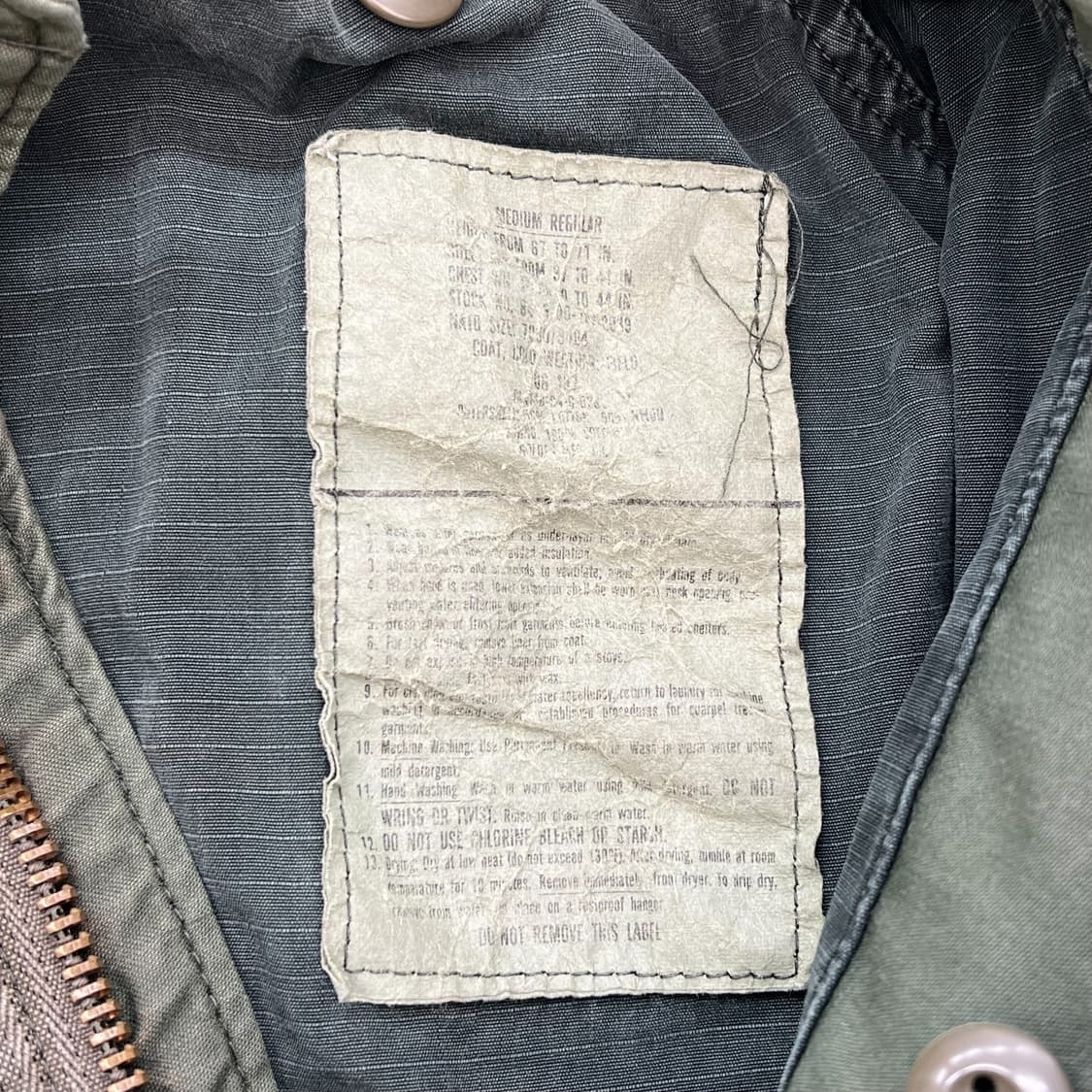 밀리터리 m65 피쉬테일 파카 r2021 상품이미지6