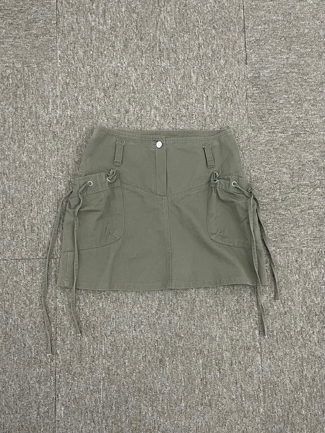 cargo Strap Details short skirt 상품이미지1