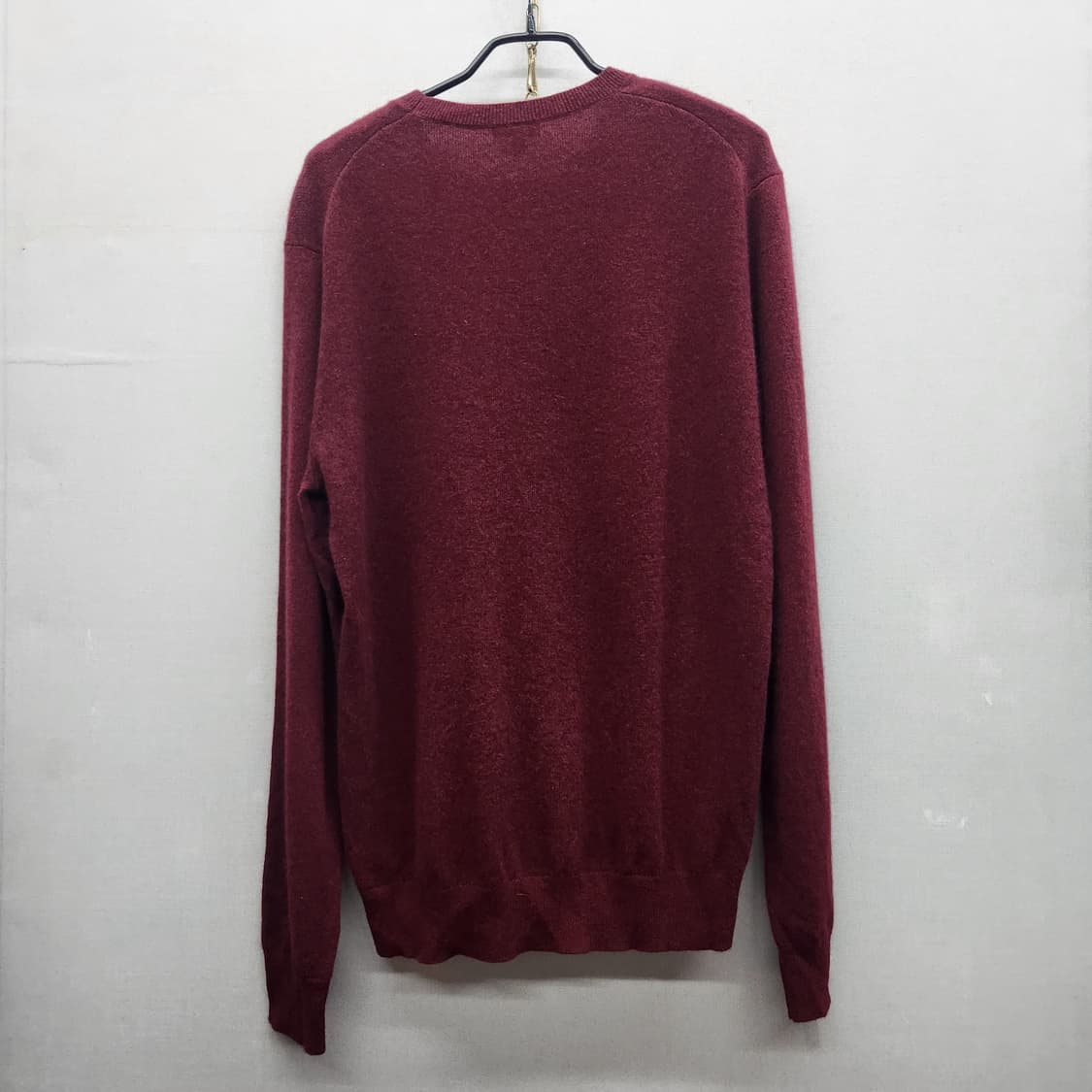 유니클로 버건디 캐시미어100 니트 M(L) 상품이미지3