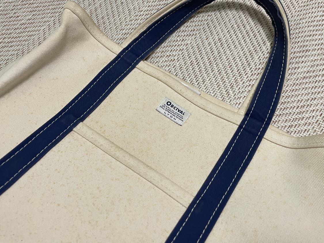 오르치발 캔버스 토트백 J03225 상품이미지2