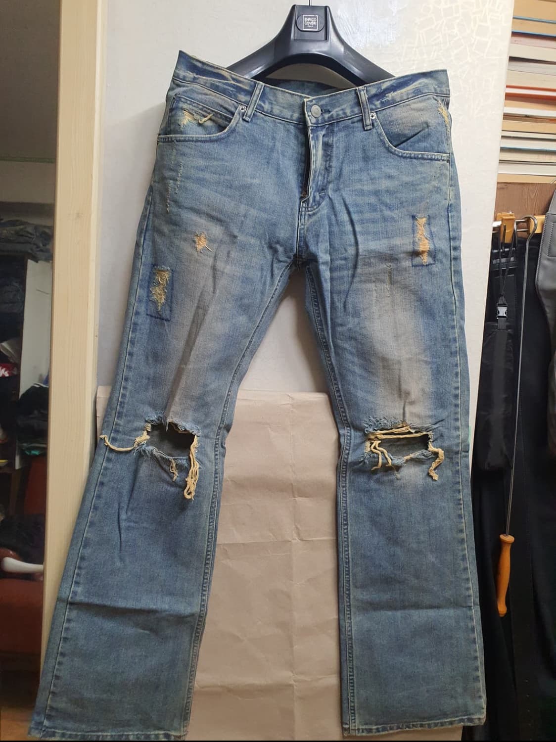 재패니즈 빈티지 워싱 무파 데님진 31 상품이미지1