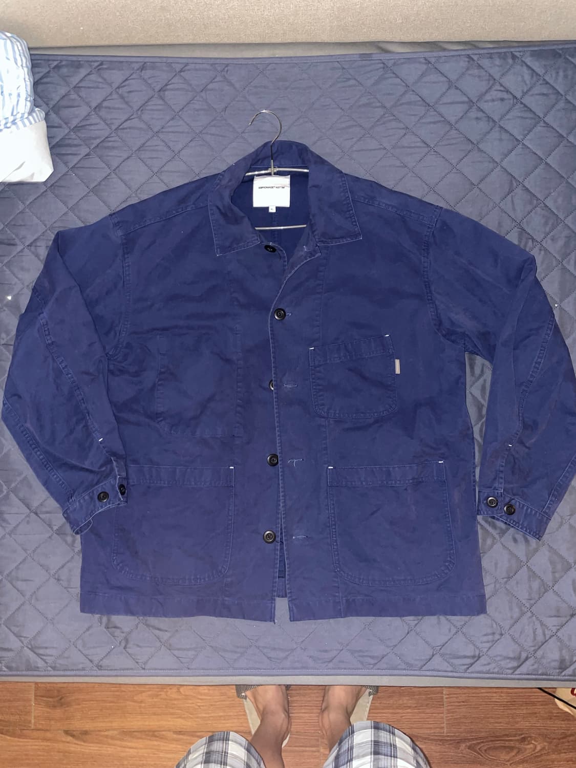 에스피오나지 몰스킨 프렌치 워크 자켓 상품이미지1