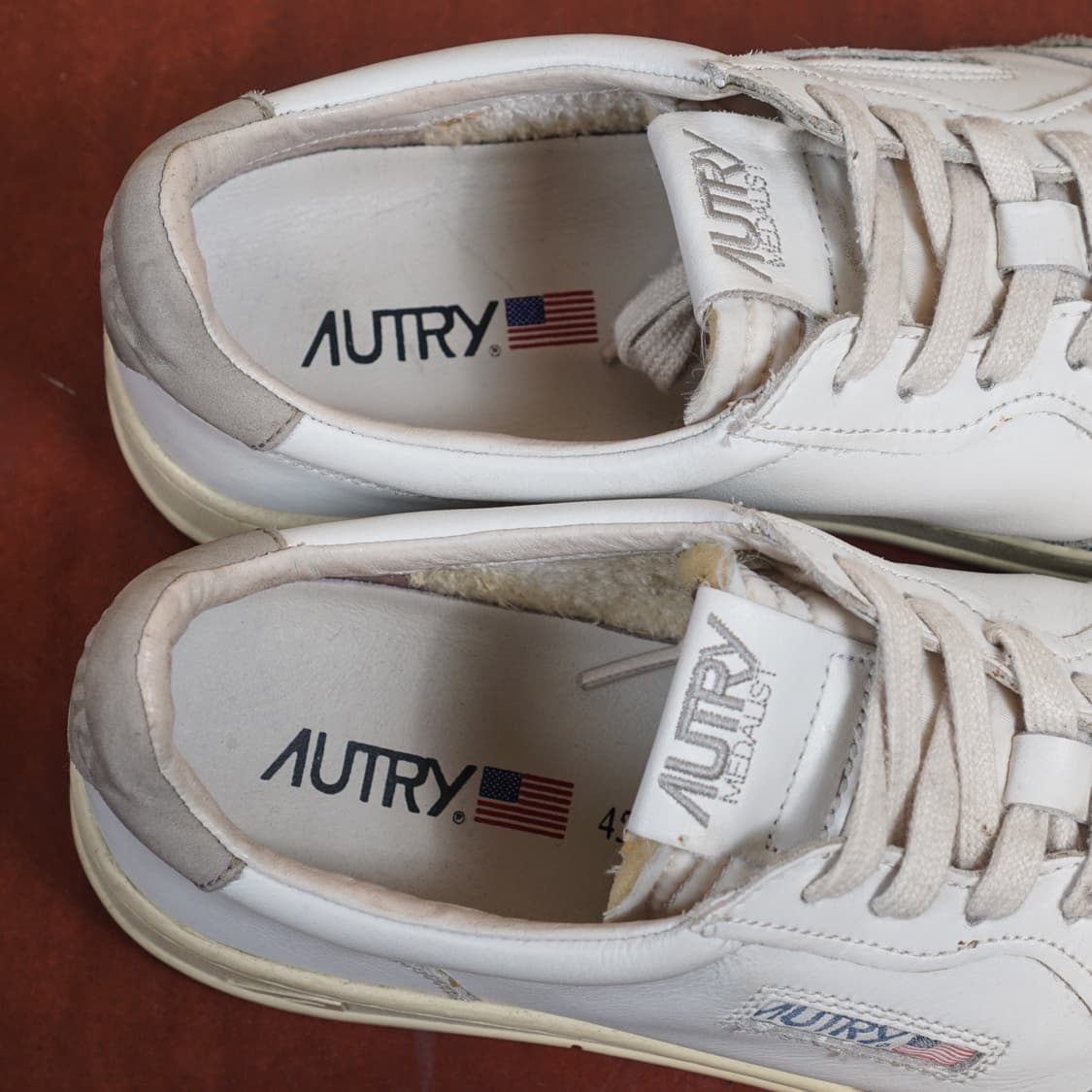 오트리 메달리스트 레더 스니커즈 상품이미지5