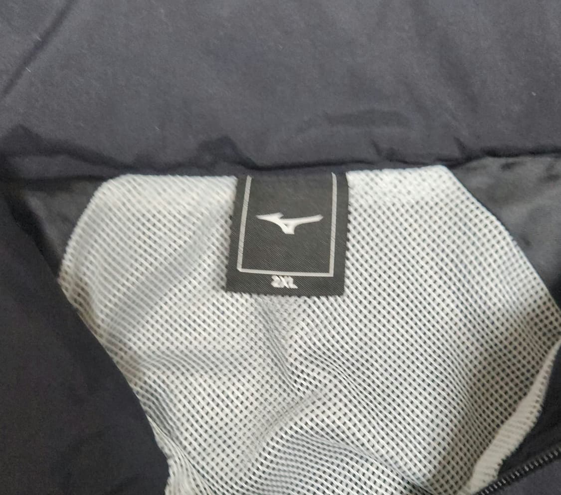 MIZUNO 반집업 아노락 블랙&화이트(2XL) 상품이미지6